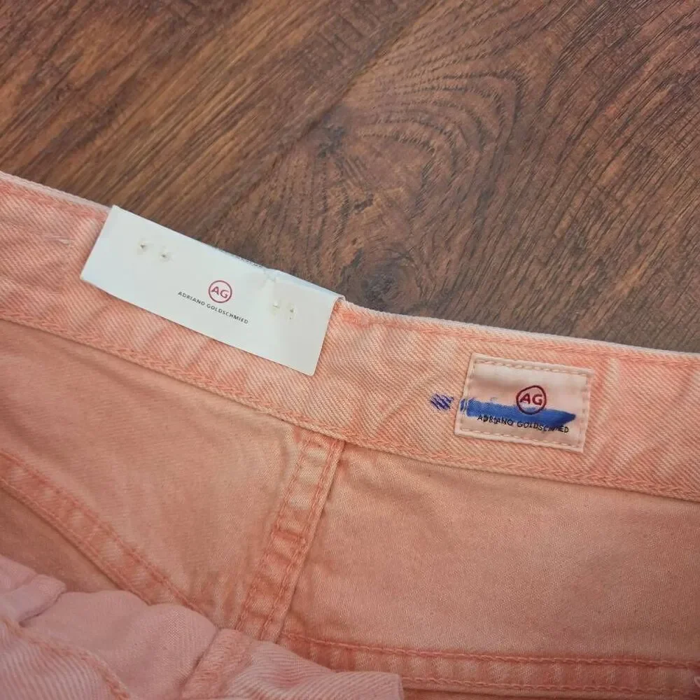 NWT Ag Adriano Goldschmied Alexxis High Rise Shorts